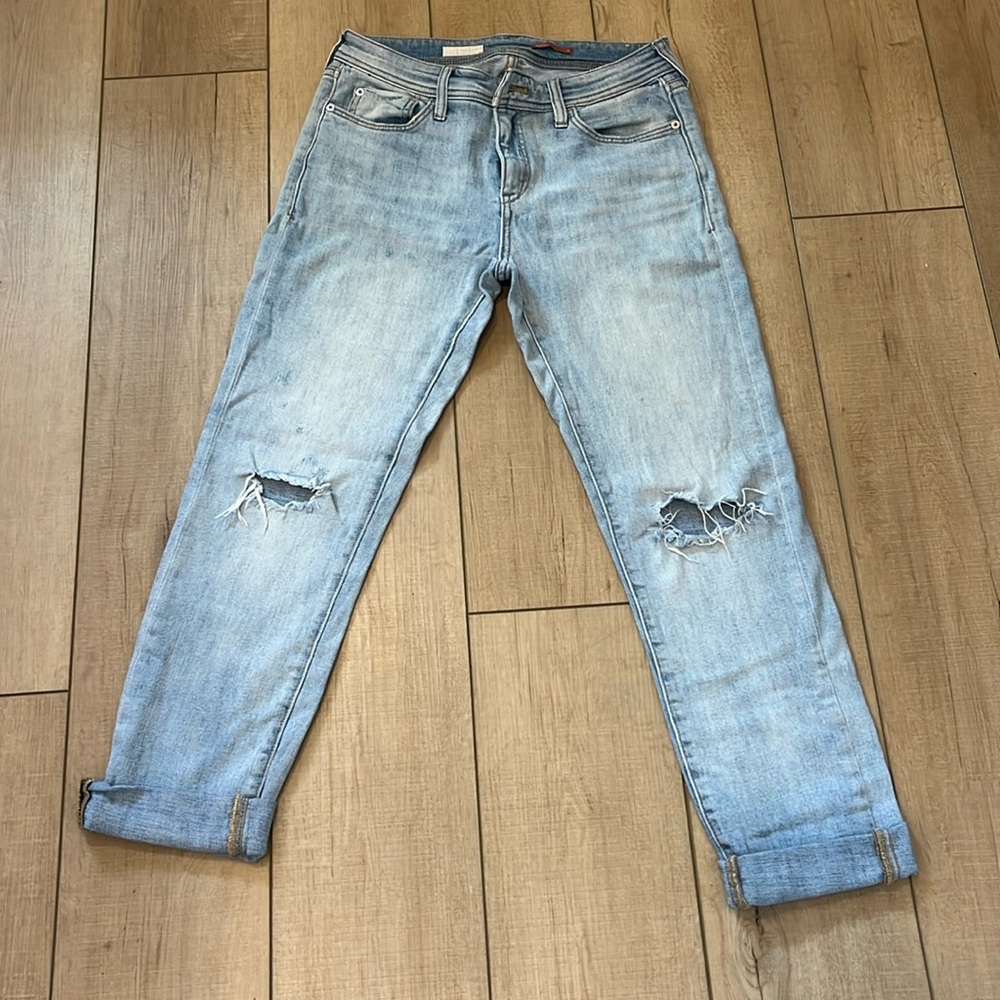 Anthropology Pilcro Slim Boyfriend Crop
